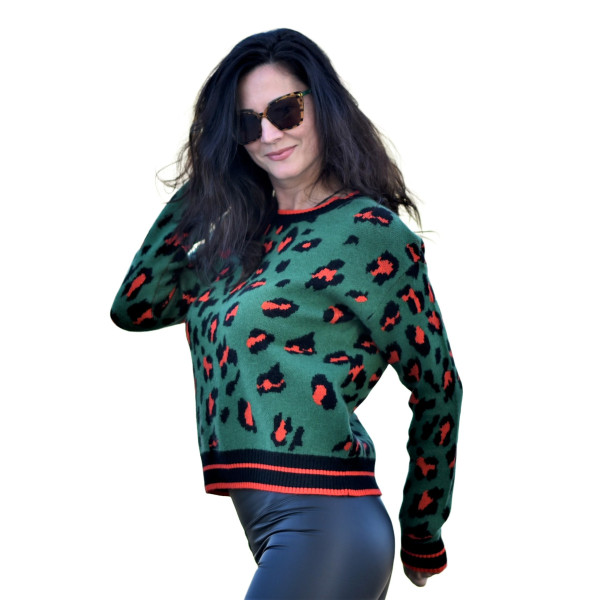 ΠΛΕΚΤΟ ΠΟΥΛΟΒΕΡ MOHICANS N-22108 ΠΡΑΣΙΝΟ