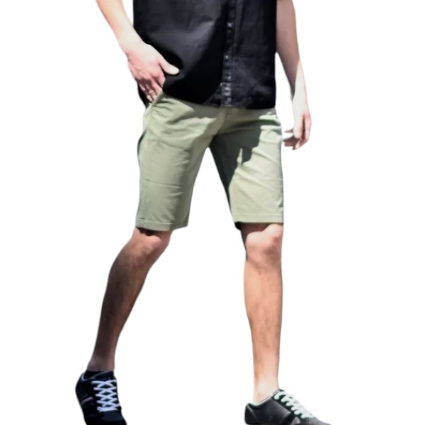 MEN'S BERMUDA CHINOS MOHICANS NF17.KHAKI