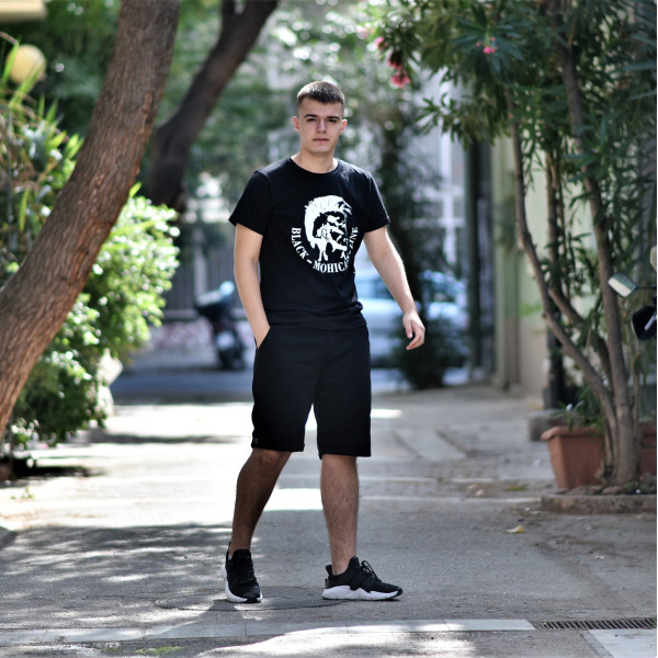 MEN'S BERMUDA CHINOS MOHICANS NFS800.BLACK