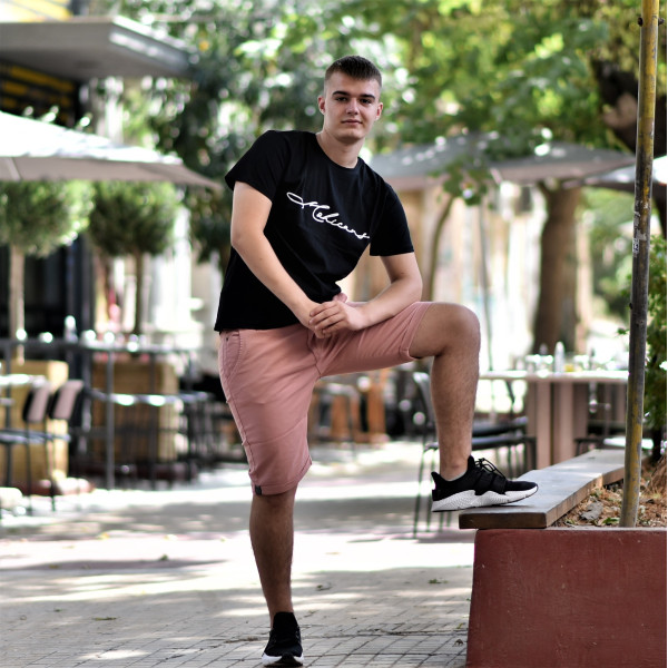 MEN'S BERMUDA CHINOS MOHICANS NFS800.PINK