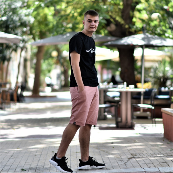 MEN'S BERMUDA CHINOS MOHICANS NFS800.PINK