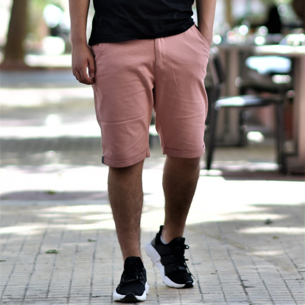 MEN'S BERMUDA CHINOS MOHICANS NFS800.PINK