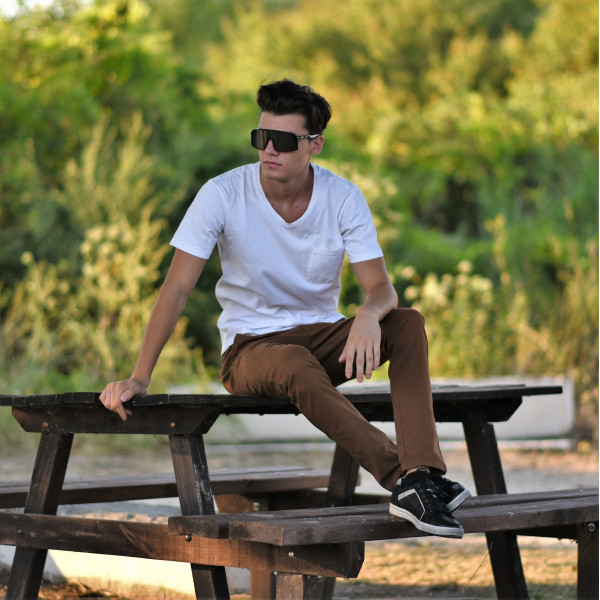 MEN TROUSERS CHINOS MOHICANS NFS801-6 CAMEL