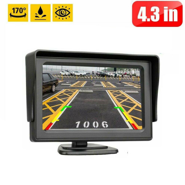 Οθόνη 4.3" TFT 12V-24V για Ταμπλό Αυτοκινήτου-Φορτηγού Universal