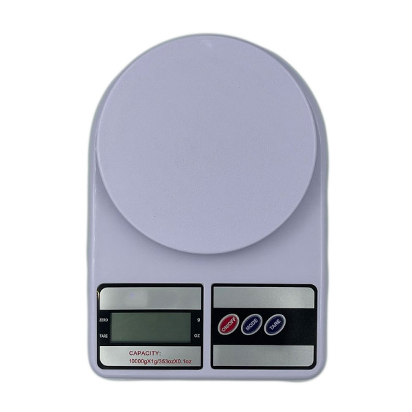 Ψηφιακή Ζυγαριά Κουζίνας 1gr/10kg Λευκή