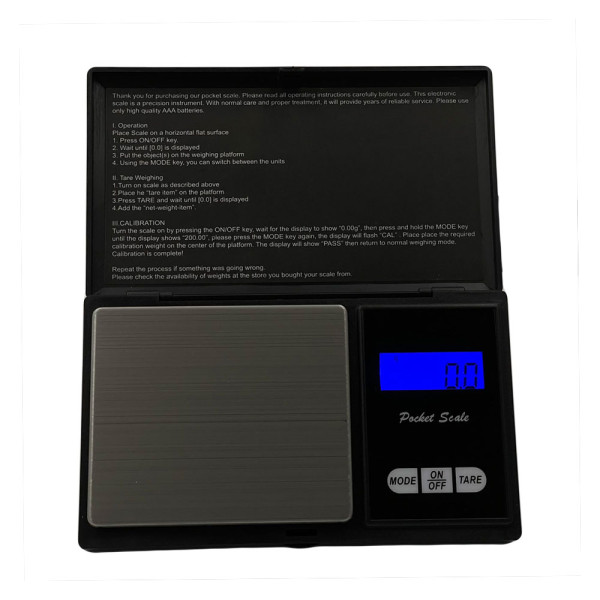 Ηλεκτρονική Ζυγαριά Ακριβείας 0.1gr - 200gr Τσέπης