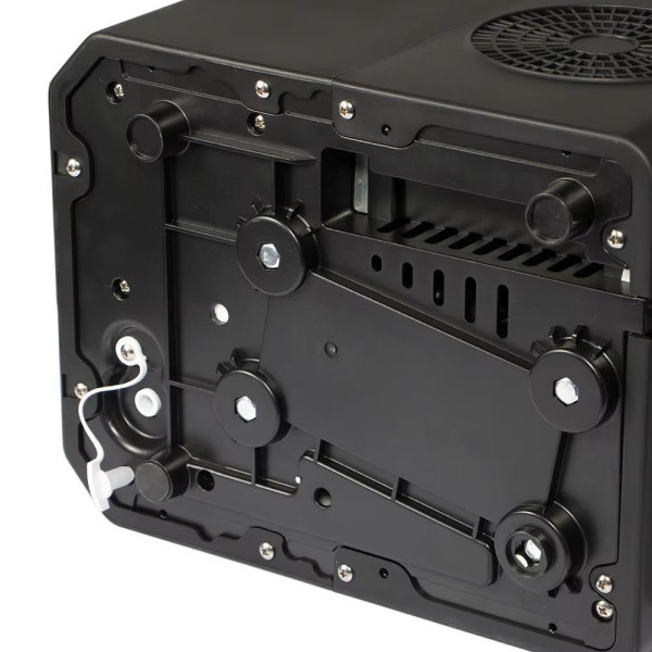 Παγομηχανή 150W ημερήσιας παραγωγής 12 κιλών RAF R.0302 Μαύρο