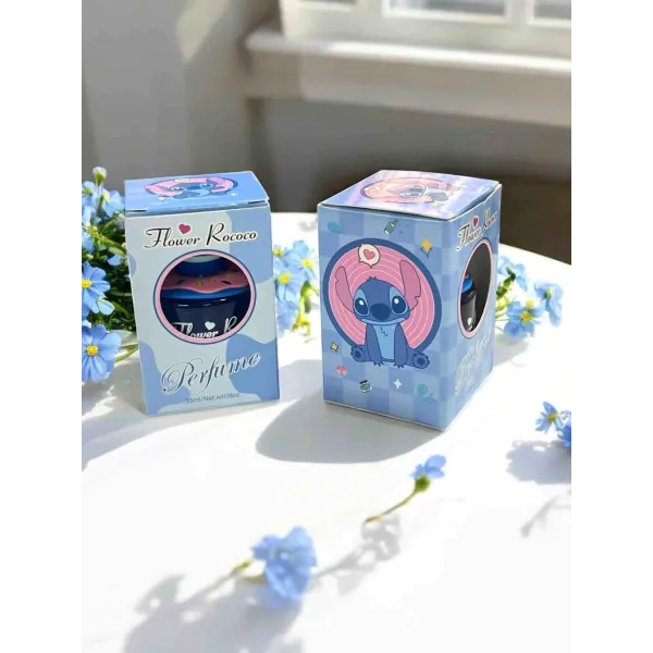 Παιδικό Άρωμα Stitch – Άρωμα Flower Rococo 35ml, Χαριτωμένο Μπουκάλι Kawaii PF4030