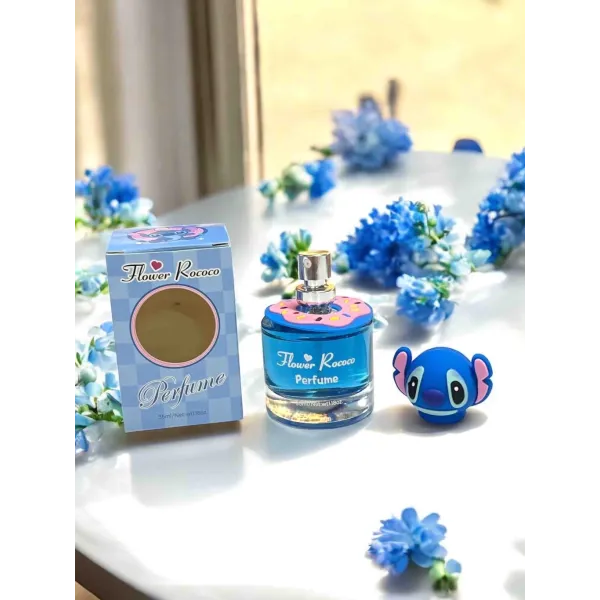 Παιδικό Άρωμα Stitch – Άρωμα Flower Rococo 35ml, Χαριτωμένο Μπουκάλι Kawaii PF4030
