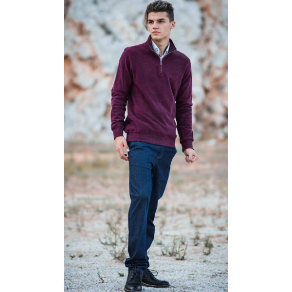 MEN'S TROUSERS CHINOS JEANS MOHICANS 20014001 BLUE