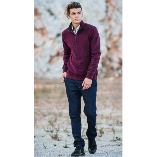 MEN'S TROUSERS CHINOS JEANS MOHICANS 20014001 BLUE