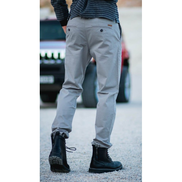 ΑΝΔΡΙΚΟ ΠΑΝΤΕΛΟΝΙ CHINOS MOHICANS FT-500 ΓΚΡΙ