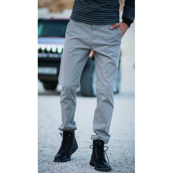 ΑΝΔΡΙΚΟ ΠΑΝΤΕΛΟΝΙ CHINOS MOHICANS FT-500 ΓΚΡΙ