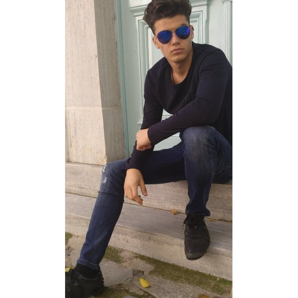 JNSO1CAN.BLUE ΑΝΔΡΙΚΟ ΠΑΝΤΕΛΟΝΙ JEANS ΜΕ ΣΚΙΣΙΜΟ MOHICANS