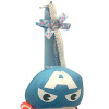 Πασχαλινή λαμπάδα Mohicans με Λούτρινο Captain America 20cm L130