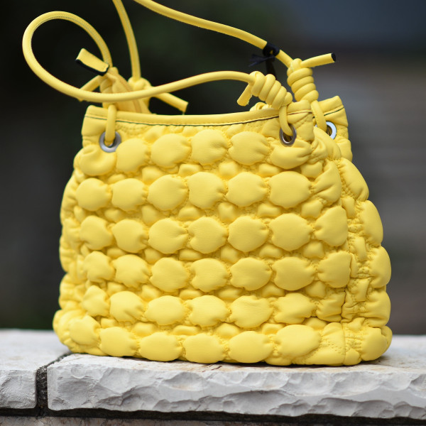 ΓΥΝΑΙΚΕΙΑ ΤΣΑΝΤΑ ΔΕΡΜΑΤΙΝΗ MOHICANS PH1882 ΚΙΤΡΙΝΟ