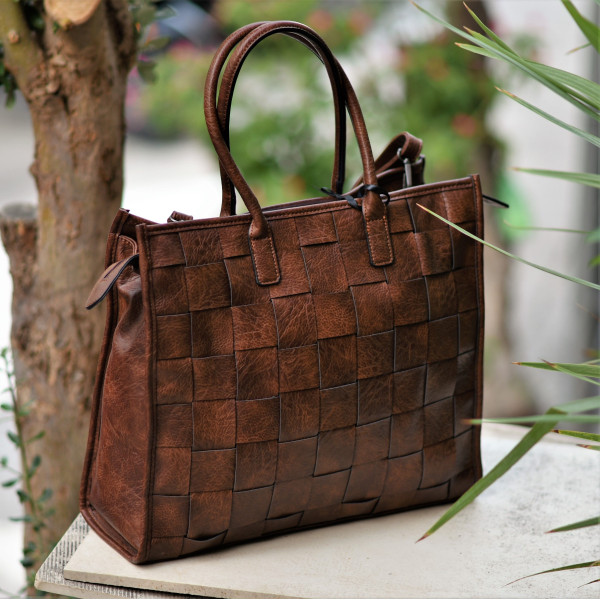 WOMEN'S BAG SHOULDER MOHICANS PH2128 COFFEE