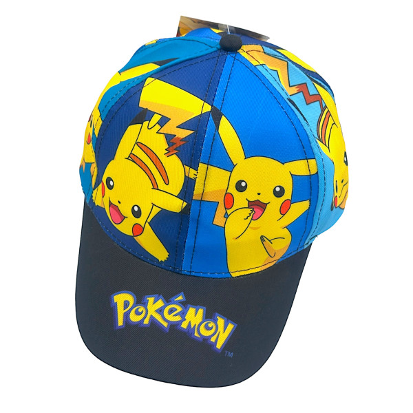 Pokemon Παιδικό Καπέλο Jockey Υφασμάτινο POK23-0350 Μπλε