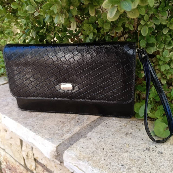 ΓΥΝΑΙΚΕΙΟ ΠΟΡΤΟΦΟΛΙ AG-8085-7 ΜΑΥΡΟ