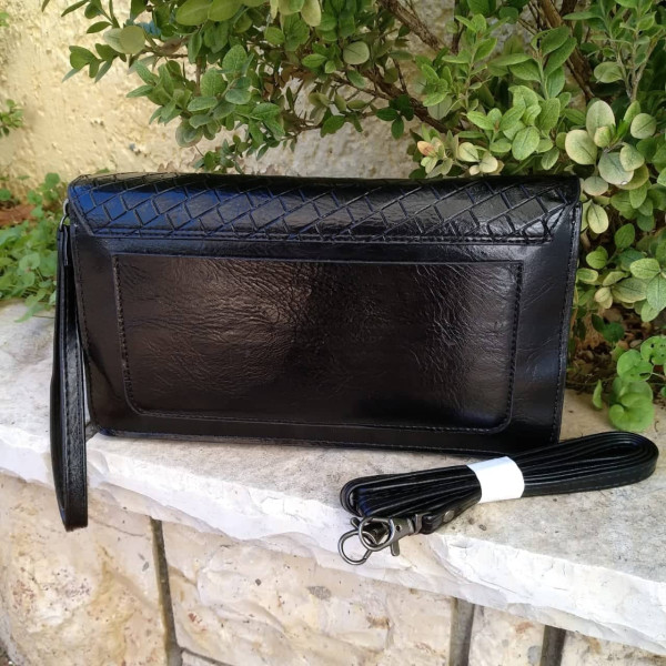 ΓΥΝΑΙΚΕΙΟ ΠΟΡΤΟΦΟΛΙ AG-8085-7 ΜΑΥΡΟ