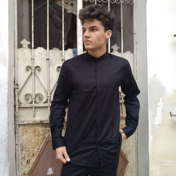 ΑΝΔΡΙΚΟ ΠΟΥΚΑΜΙΣΟ ΜΑΟ MOHICANS 0078 ΜΑΥΡΟ