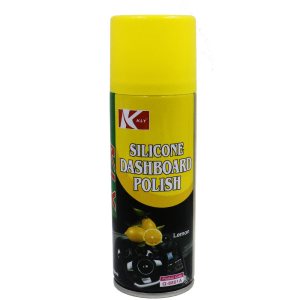 Σπρέι Γυαλίσματος - Προστασίας για Εσωτερικά Πλαστικά - Ταμπλό με Άρωμα Λεμόνι 220ml KLY Q-8801A-220