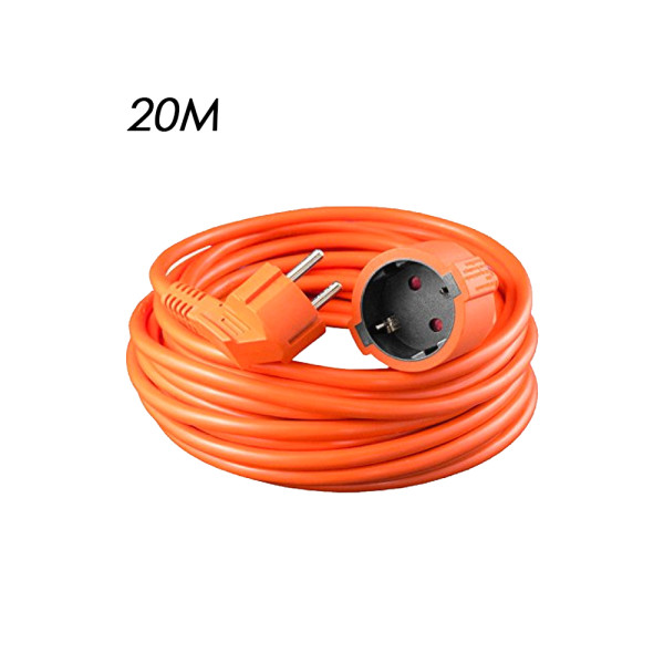 Μπαλαντέζα με Καλώδιο 20m 3x1.5mm Ασφαλείας Κόκκινη