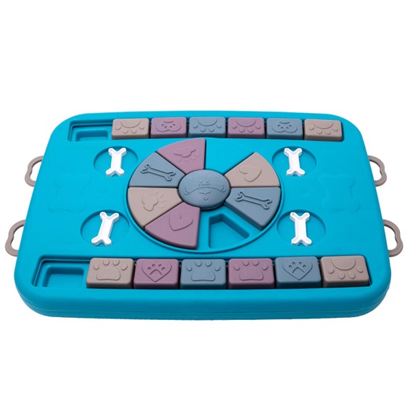 Διαδραστικό εκπαιδευτικό παιχνίδι παζλ για σκύλους για αργό τάισμα QLYB-12