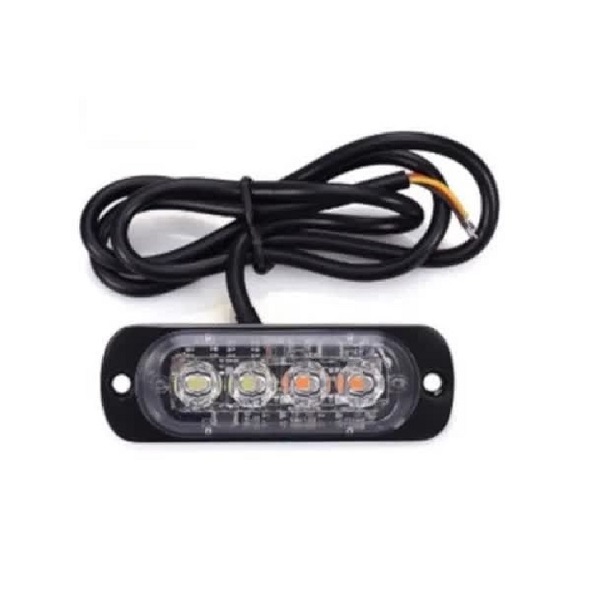 Πλαϊνά φώτα αυτοκινήτου Εξωτερικά 4 LED 2 πορτοκαλί 2 κίτρινα QYQP-0088