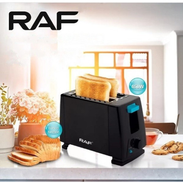 Raf Φρυγανιέρα 2 Θέσεων 650W R.263 Μαύρη