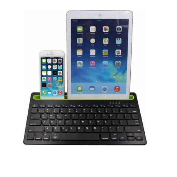 Ασύρματο Bluetooth Πληκτρολόγιο για Tablet και Smartfhone Αγγλικό US RF-2012 Μαύρο