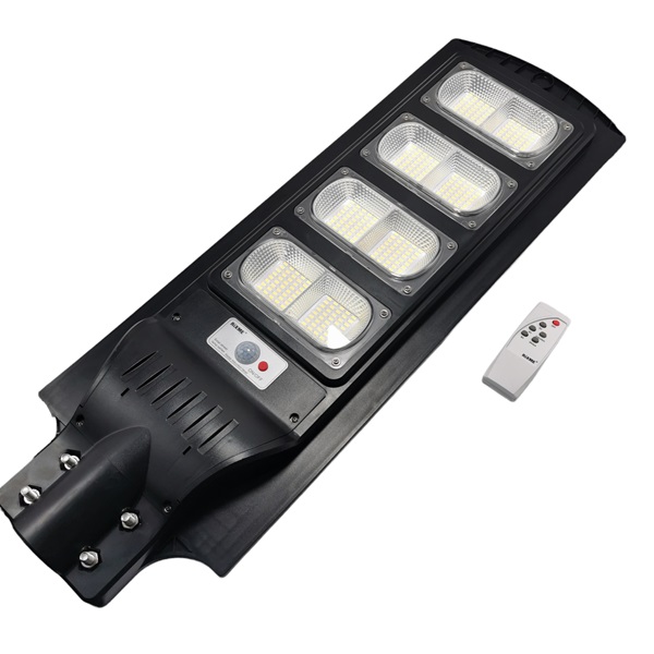 Led Αδιάβροχο Ηλιακό Επιτοίχιο Φωτιστικό 200W 25600LM με Αισθητήρα Κίνησης, Φωτοκύτταρο και Τηλεχειριστήριο Rixme RZ-0085A-200W