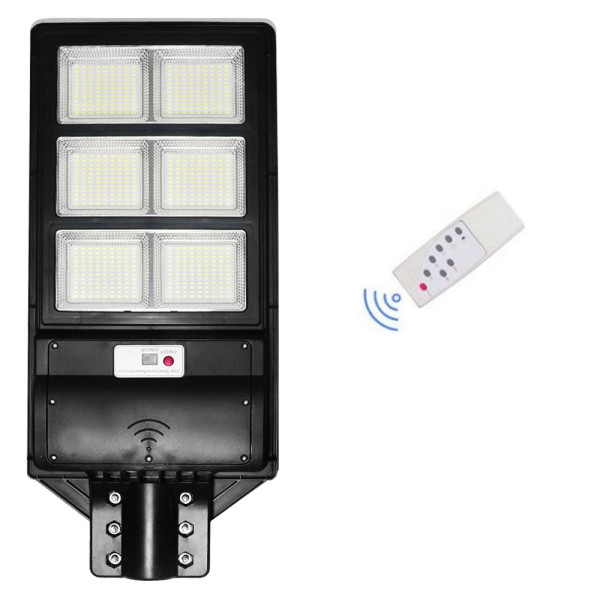 Led Αδιάβροχο Ηλιακό Επιτοίχιο Φωτιστικό 300W 51840LM με Ανιχνευτή Κίνησης Rixme RL.WZ-300W