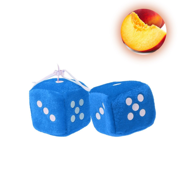 Κρεμαστά Αρωματικά Ζάρια με Άρωμα Ροδάκινο Μπλε