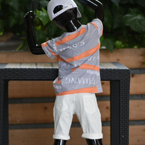 CHILDREN'S SET FOR BOY MOHICANS RP-S9F70 GRAY