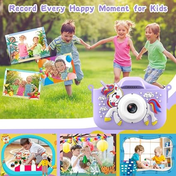 MINI ΨHΦΙΑΚΗ ΠΑΙΔΙΚΗ UNICORN ΦΩΤΟΓΡΑΦΙΚΗ ΜΗΧΑΝΗ ΚΑΜΕΡA RT001 ΜΠΛΕ