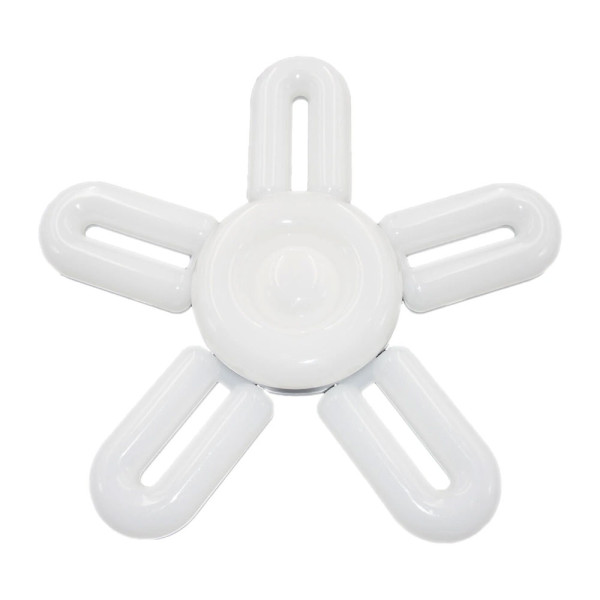 LED Λάμπα Πτυσσόμενη 60W με 5 Πτερύγια E27 Ψυχρό Λευκό 220V 4000LM RZ-0048