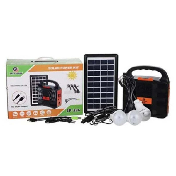 Αυτόνομο κιτ ηλιακού πάνελ με διαχύτη 3 λαμπτήρες 9V - 3.5W EP-396