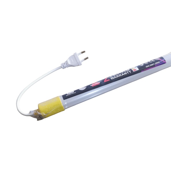 Αδιάβροχη λάμπα/σωλήνας φθορίου led 1,2μ 18W RZ-149 Κίτρινο χρώμα