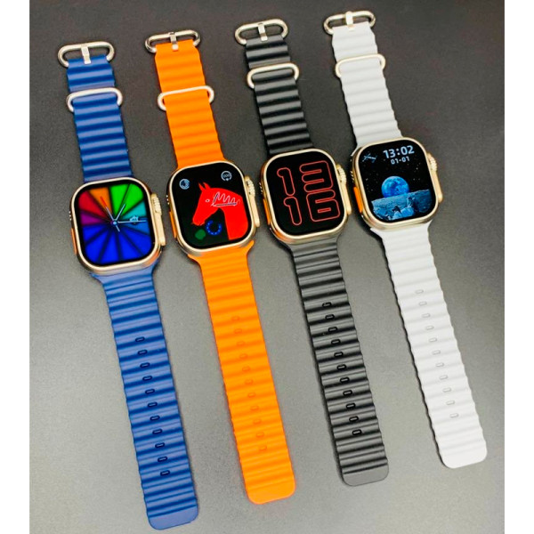 Smartwatch S9 Ultra Οθόνη 49mm Housing HD 2,20 ιντσών Full Touch Bluetooth 5.3 Μαύρο