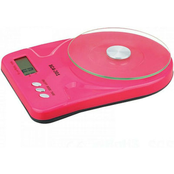 Ψηφιακή Ζυγαριά Κουζίνας 1gr/7kg SCA-301 Φούξια