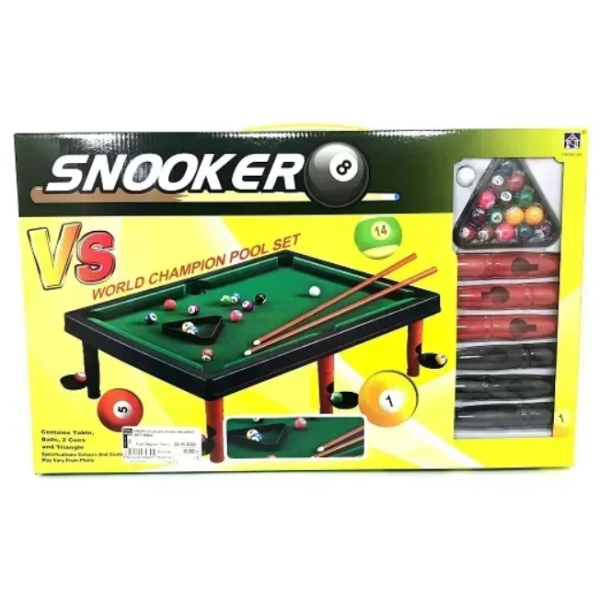 Σετ Μπιλιάρδου Snooker 68622 Πράσινο