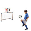 Σετ Τέρματα Ποδοσφαίρου για Παιδιά 79x78x35cm με Δίχτυ, Σκορ, Μπάλα, Σφυρίχτρα και Τρόμπα 2 τμχ JB8883B