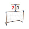 Σετ Τέρματα Ποδοσφαίρου για Παιδιά 79x78x35cm με Δίχτυ, Σκορ, Μπάλα, Σφυρίχτρα και Τρόμπα 2 τμχ JB8883B