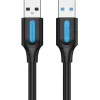 SGL USB 3.0 Cable USB-A male 3m 3MFAA Μαύρο