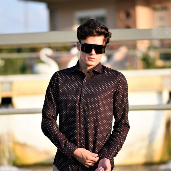 ΑΝΔΡΙΚΟ ΠΟΥΚΑΜΙΣΟ MOHICANS SH052 ΜΠΟΡΝΤΟ