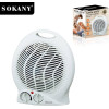 Κεραμικό Αερόθερμο Δαπέδου 2000W Sokany SK-1651 Λευκό