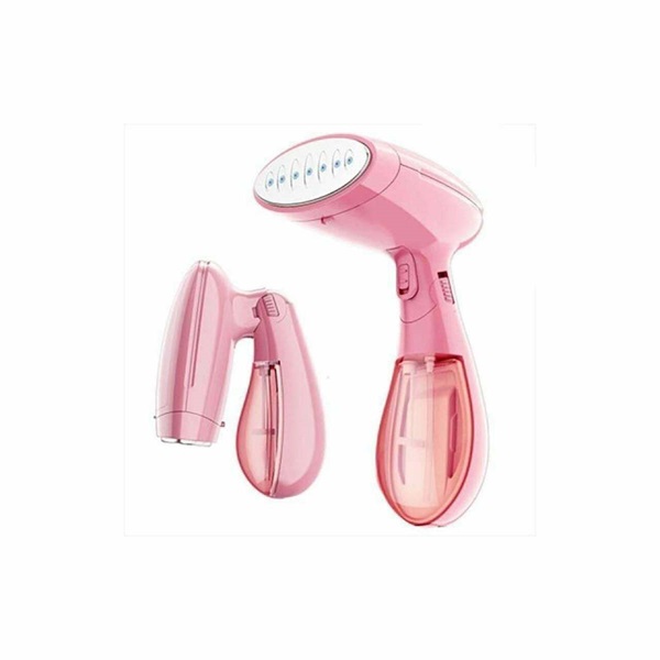 Ατμοκαθαριστής Ρούχων Χειρός 1500W με Δοχείο 130ml Ροζ Sokany SK-3060