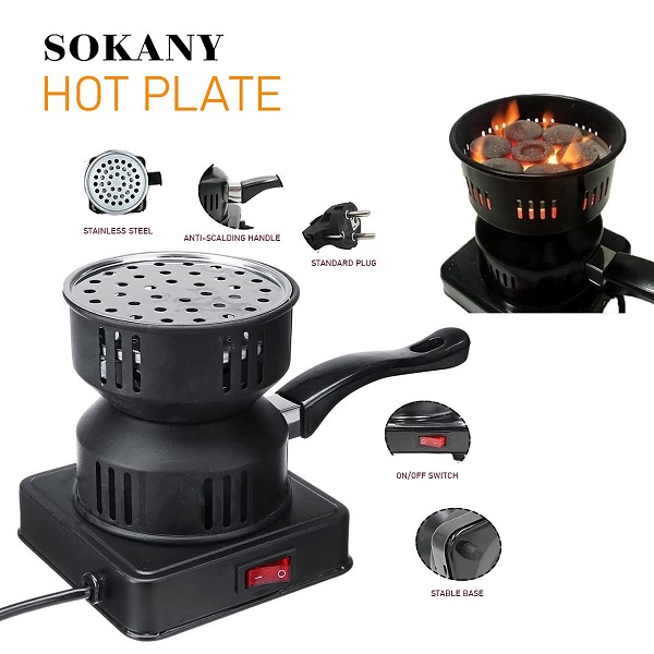 Συσκευή προετοιμασίας κάρβουνου 1000w SOKANY SK-5103