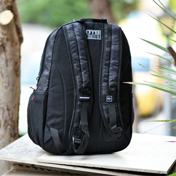 MEN'S BACKPACK SUISSEWIN AIRFLOW VARIATION MOHICANS  SN17808.BLACK
